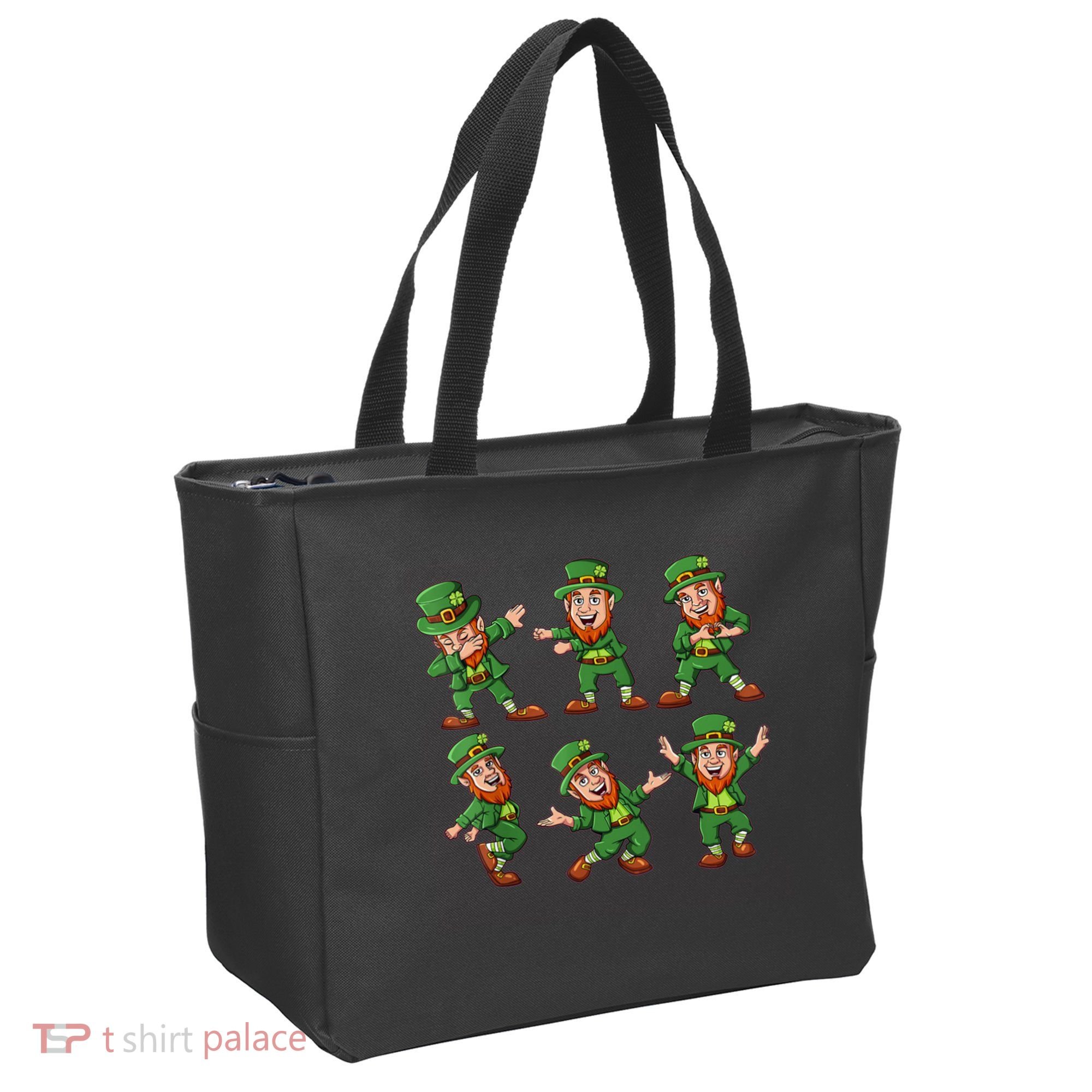 Dancing Leprechaun Dab Tote Bag