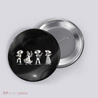 Dancing Mexican Skeletons Playing Music Button thumb 0