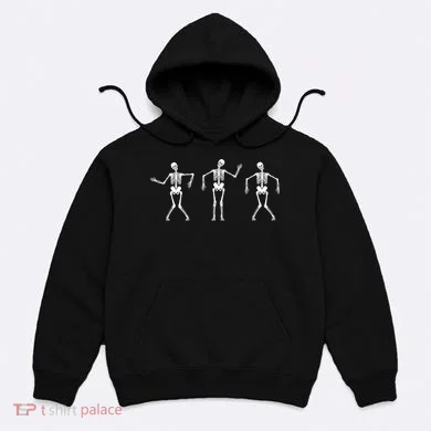 Dancing Skeletons Cute Halloween Hoodie