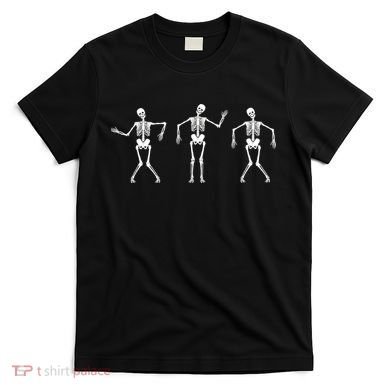 Dancing Skeletons Cute Halloween T-Shirt