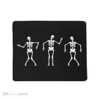 Dancing Skeletons Cute Halloween Mousepad thumb 0