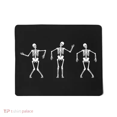 Dancing Skeletons Cute Halloween Mousepad