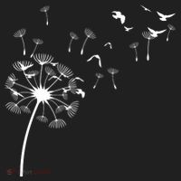 Dandelion Birds Women's Sweatshirt thumb 2