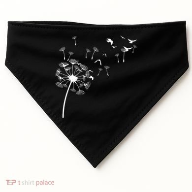 Dandelion Birds USA-Made Doggie Bandana