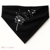 Dandelion Birds USA-Made Doggie Bandana thumb 0