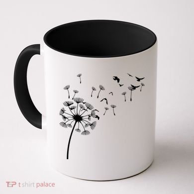 Dandelion Birds Coffee Mug