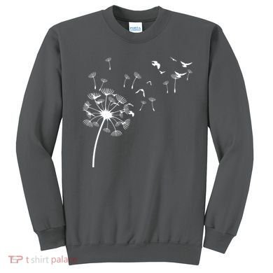 Dandelion Birds Sweatshirt