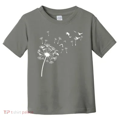 Dandelion Birds Toddler T-Shirt