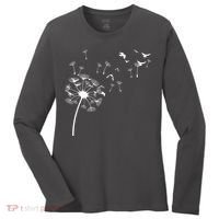 Dandelion Birds Women's Long Sleeve Shirt thumb 0