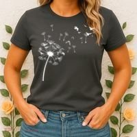 Dandelion Birds Women's T-Shirt thumb 2