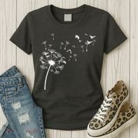 Dandelion Birds Women's T-Shirt thumb 3