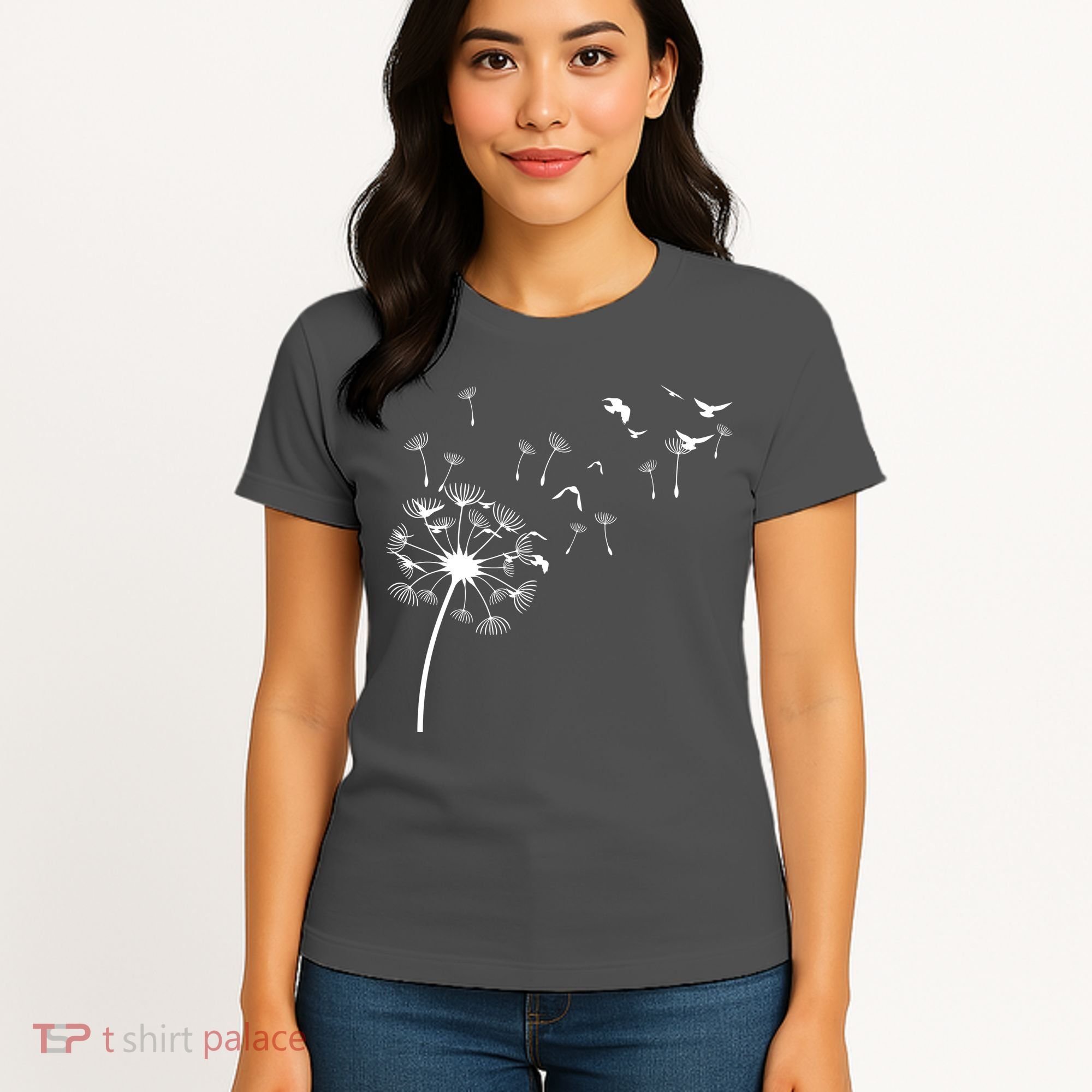 Dandelion Birds Women's T-Shirt