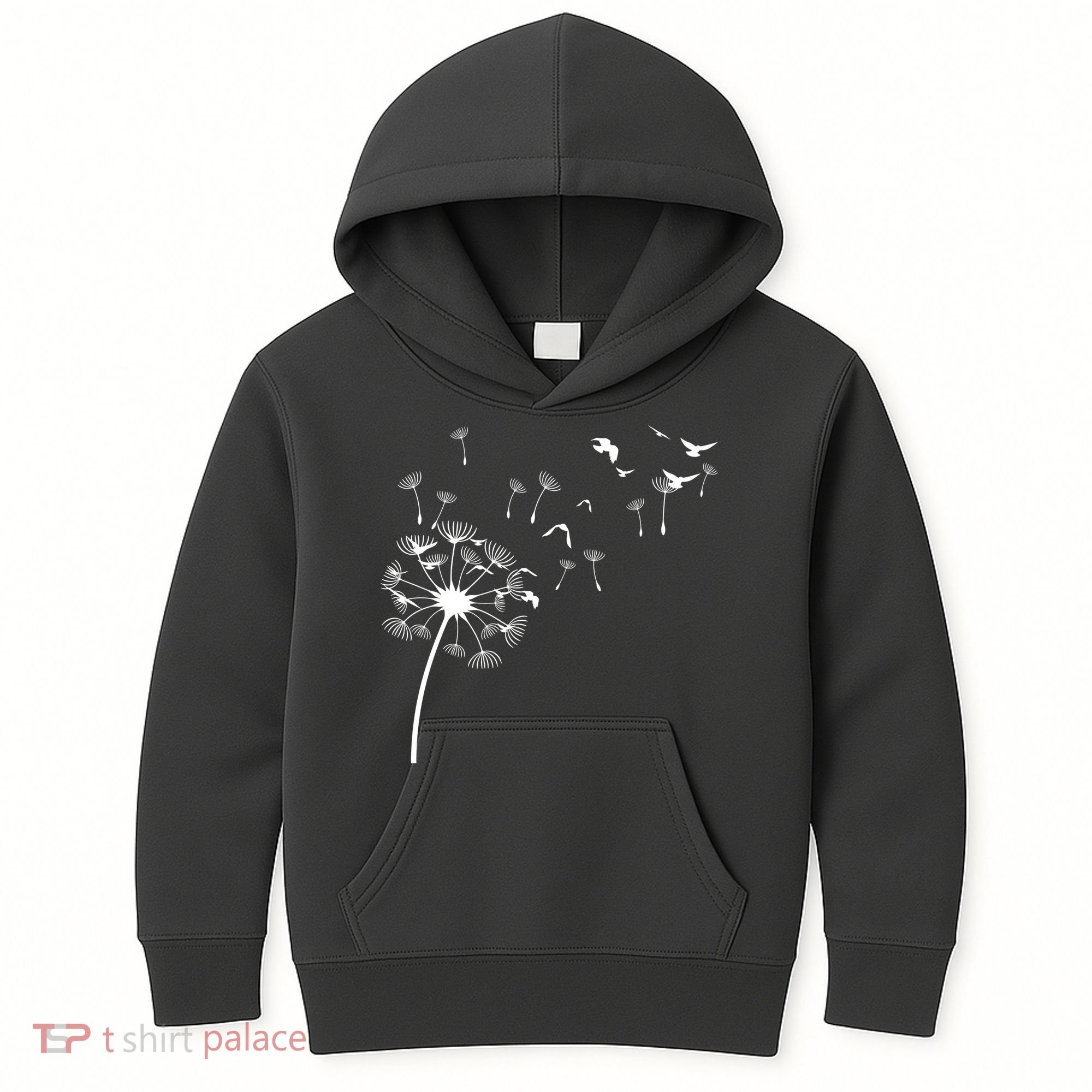 Dandelion Birds Kids Hoodie