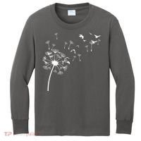 Dandelion Birds Kids Long Sleeve Shirt thumb 0