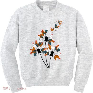 Dandelion Chicken Kids Sweatshirt