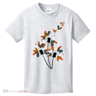 Dandelion Chicken Kids T-Shirt