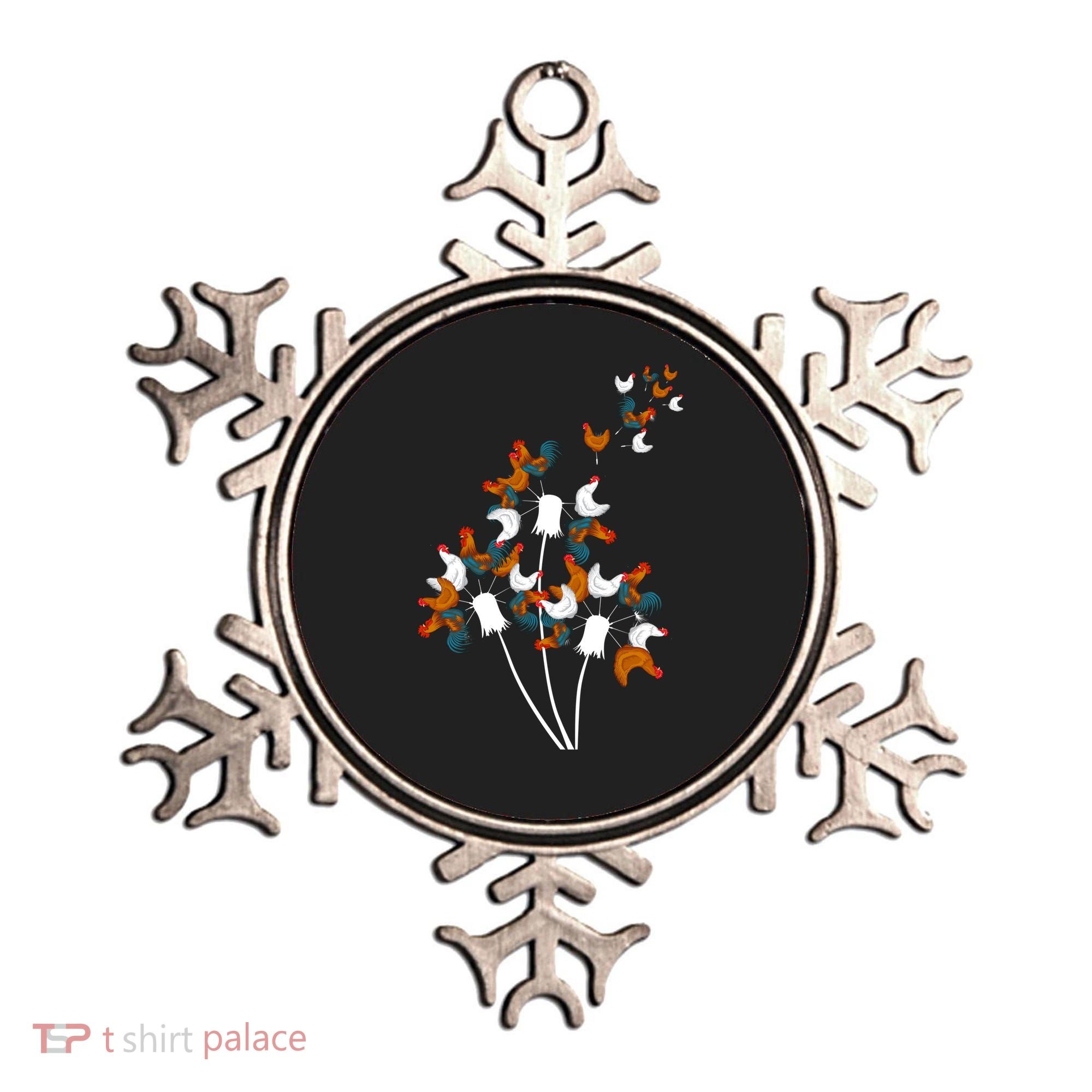 Dandelion Chicken Ornament