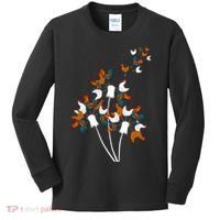 Dandelion Chicken Kids Long Sleeve Shirt thumb 0