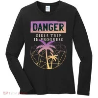 Danger Girls Trip In Progress Women's Long Sleeve Shirt thumb 0