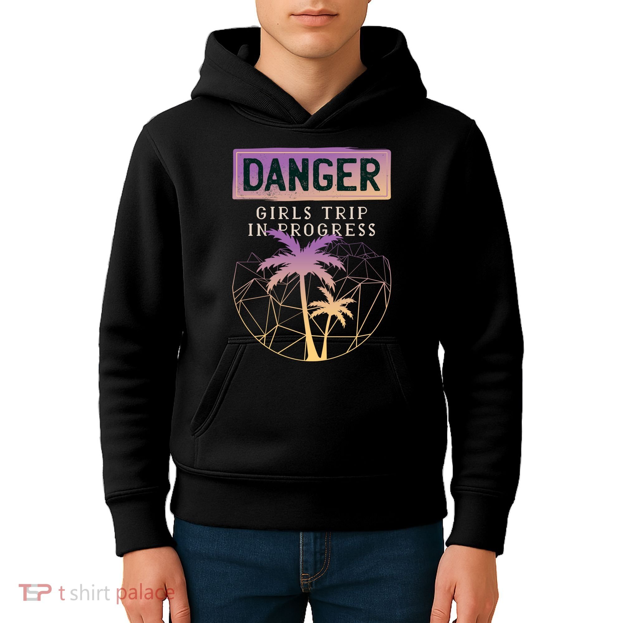 Danger Girls Trip In Progress Kids Hoodie