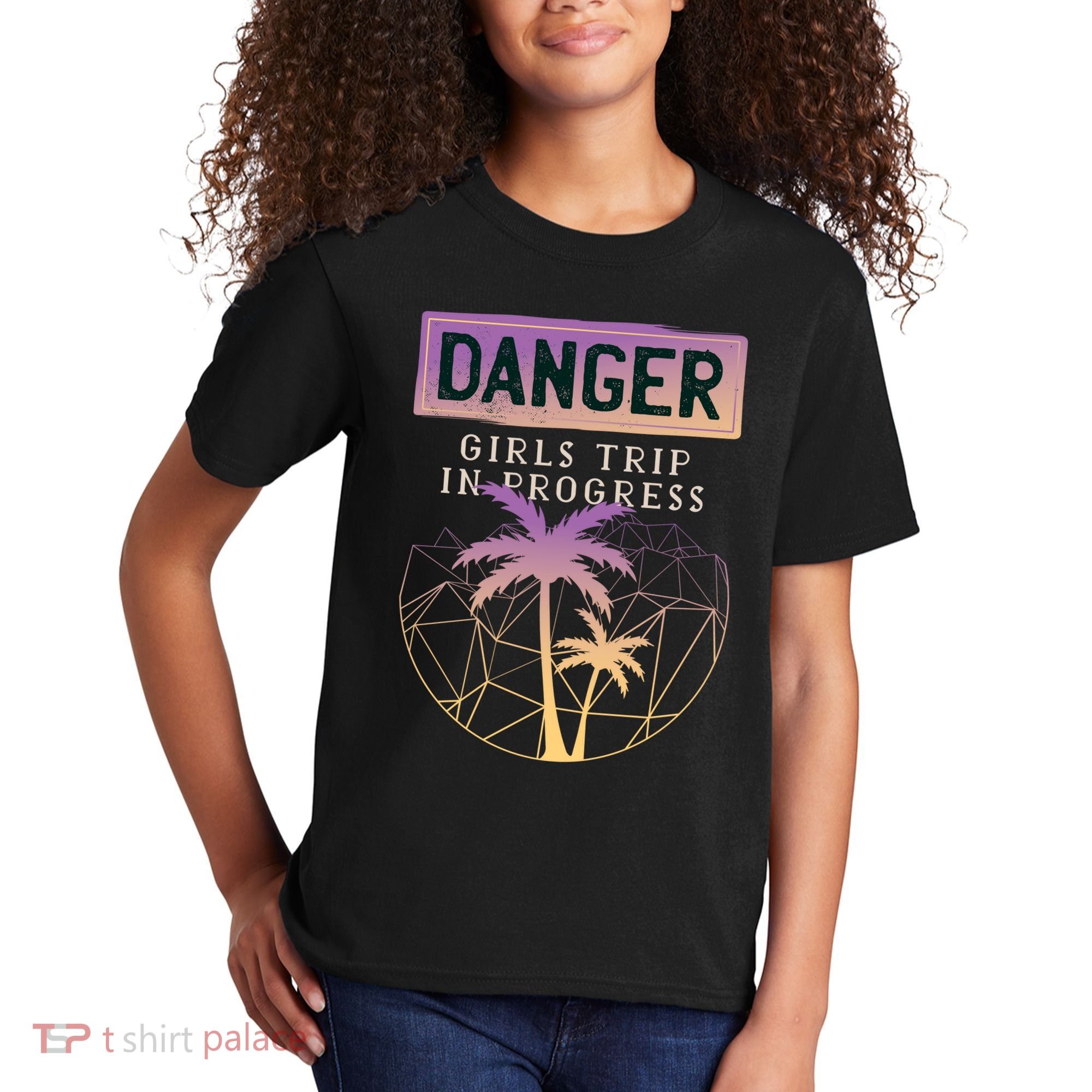Danger Girls Trip In Progress Kids T-Shirt