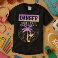 Danger Girls Trip In Progress Kids T-Shirt thumb 3