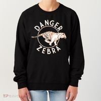 Danger Zebra Women's Sweatshirt thumb 0
