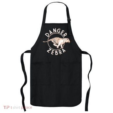 Danger Zebra Apron