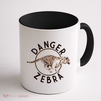 Danger Zebra Coffee Mug thumb 1
