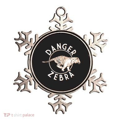 Danger Zebra Ornament