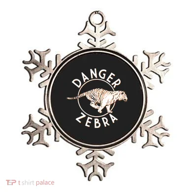 Danger Zebra Ornament