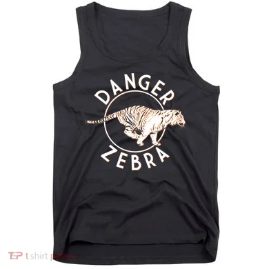 Danger Zebra Tank Top