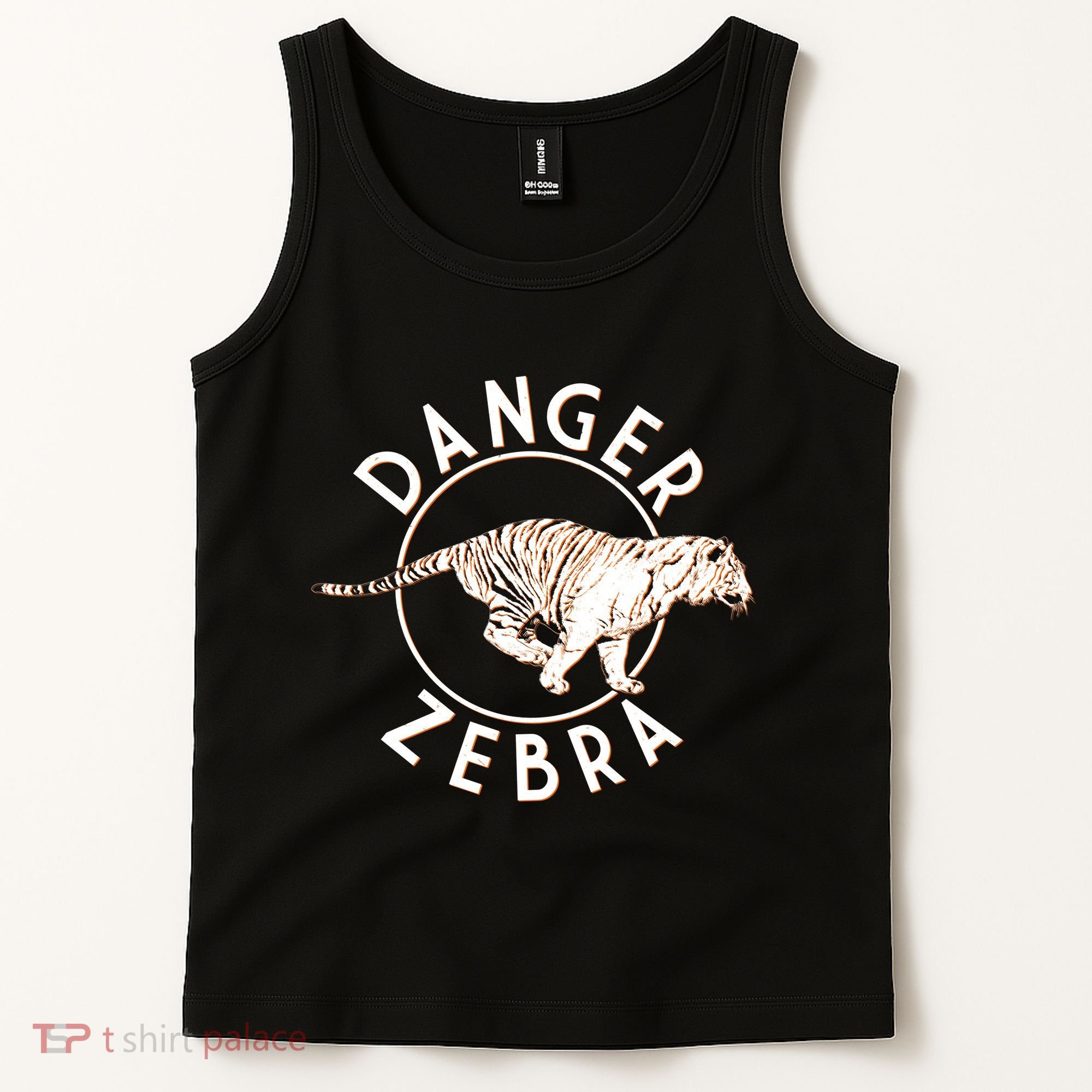 Danger Zebra Tank Top