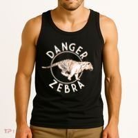 Danger Zebra Tank Top thumb 3