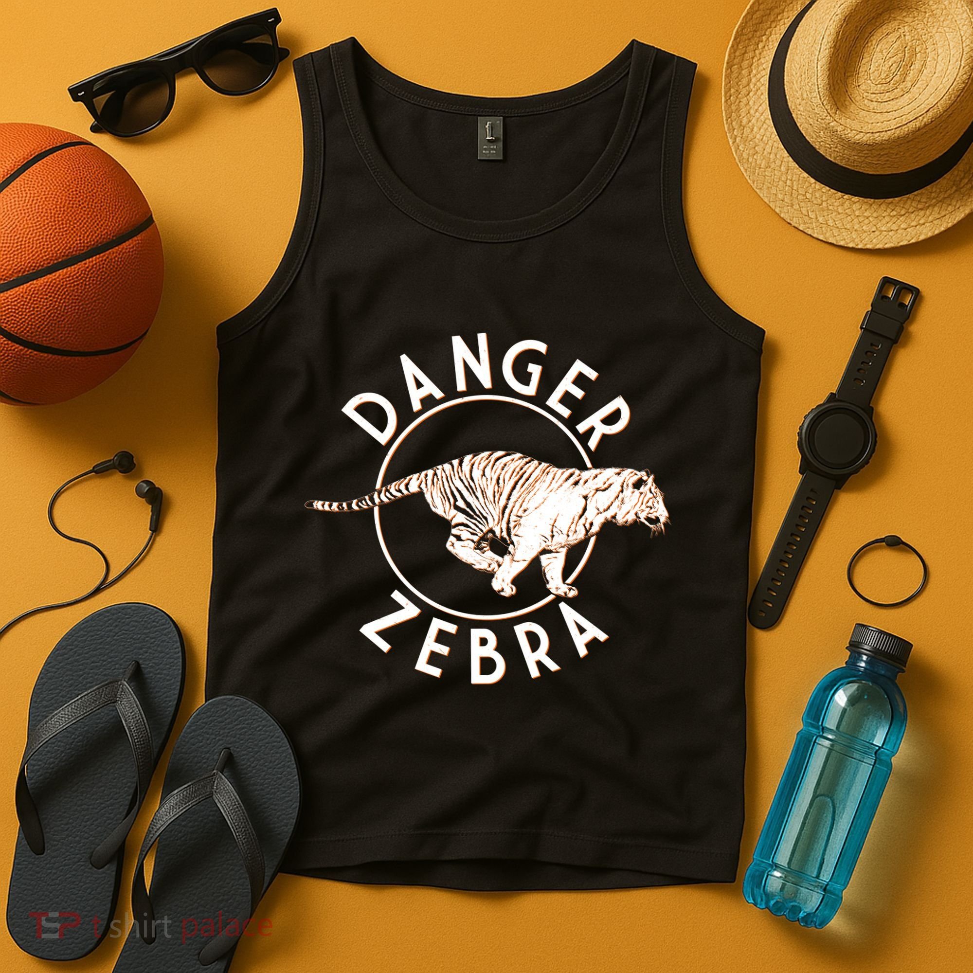 Danger Zebra Tank Top
