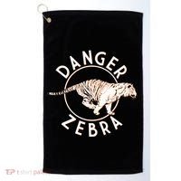 Danger Zebra Golf Towel thumb 0