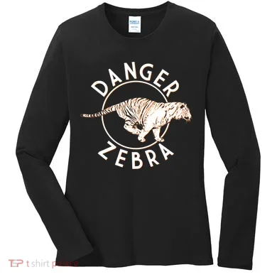Danger Zebra Women's Long Sleeve Shirt