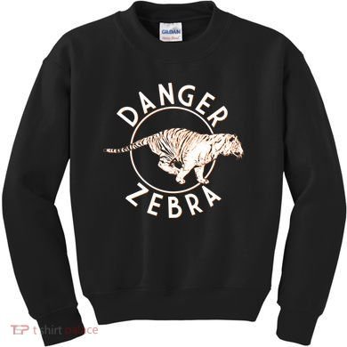 Danger Zebra Kids Sweatshirt
