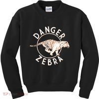 Danger Zebra Kids Sweatshirt thumb 0