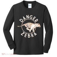 Danger Zebra Kids Long Sleeve Shirt thumb 0