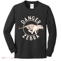 Danger Zebra Kids Long Sleeve Shirt thumb 0