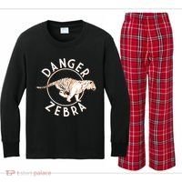 Danger Zebra Kids Long Sleeve Plaid Pajama Set thumb 0