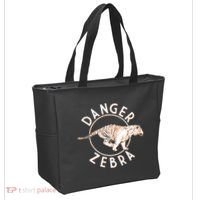 Danger Zebra Tote Bag thumb 2