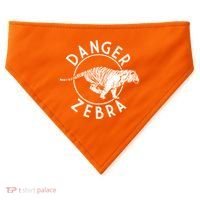 Danger Zebra USA-Made Doggie Bandana thumb 0