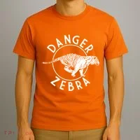 Danger Zebra T-Shirt thumb 3