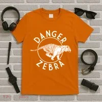 Danger Zebra T-Shirt thumb 5