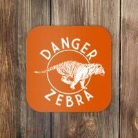 Danger Zebra Coaster thumb 0