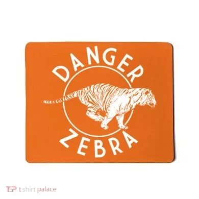 Danger Zebra Mousepad