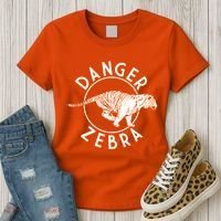 Danger Zebra Women's T-Shirt thumb 3
