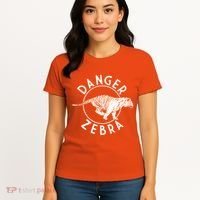 Danger Zebra Women's T-Shirt thumb 4